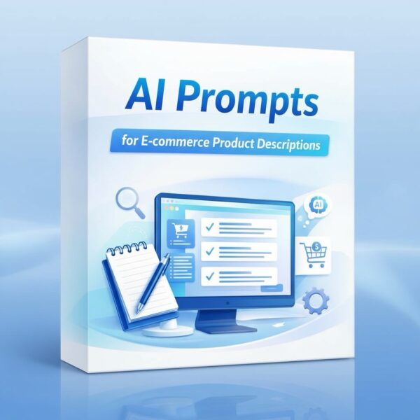 AI Prompts for E-commerce Product Descriptions