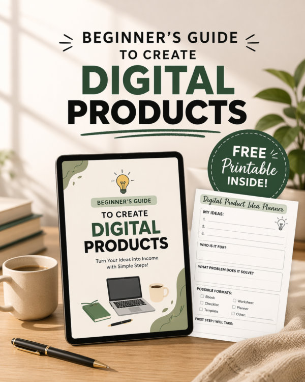 Digital products guide for free | Free guide 2026 | create digital products easily