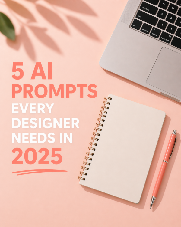 🚀 5 AI Prompts Every Designer Needs in 2026